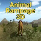 Animal Rampage 3D is a 3D action-destruction game where players control giant animals and turn entire cities into rubble. 