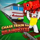 Chase Train for Brainrots! is a fast-paced Roblox arcade runner where you dodge trains, switch lanes, collect rare brainrots, and survive endless high-speed railway chaos.