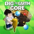 Dig to Earth Core is an exciting digging adventure game where you take on the role of a true explorer with a daring goal: digging straight down into the Earth's core. 