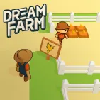 Dream Farm 3D is a relaxing yet engaging farm simulation game where you start with a small plot of land and gradually build a large, modern farm.
