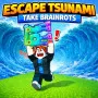 Escape Tsunami for Brainrots is a thrilling online survival action game where players race against time and relentlessly crashing giant waves. 