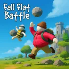 Solve physics puzzles in Fall Flat Battle! Push, pull, climb, and explore creative 3D worlds with multiple solutions in this fun and unpredictable adventure.
