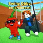 Swing through platforms, collect Brainrots, and master momentum in this chaotic obby adventure. Upgrade skills and enjoy fast, fun, and addictive gameplay.