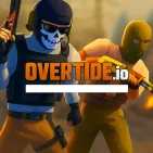 Overtide.io is a fast-paced online FPS featuring intense battles, multiple weapons, smart map design, and skill-based combat against real players.