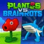 Plants vs Brainrots is a Tower Defense strategy game with Idle Game elements, where players become a brave farmer, growing powerful plants to fight against the quirky Brainrots.