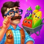 VegaMix Match-3 Village is a relaxing match-3 game combining an emotional storyline, where each level is not just about colorful tiles but also about warm memories.