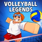Volleyball Legends is a vibrant sports game on Roblox where you can showcase your individual skills, coordinate seamlessly with your teammates, and gradually rise to become a volleyball legend.
