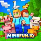 MineFun.io is a thrilling browser multiplayer game where you may play several fun game modes, such as parkour, Bed Wars, Sky Wars, PvP, and construct in creative mode in a colorful blocky environment.