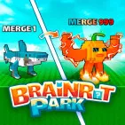 Brainrot Park is a merge-and-idle game where you develop your park by collecting, merging, and upgrading Brainrots inspired by internet memes.