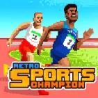 Retro Sports Champion is an arcade sports game with retro visuals. Players compete in a range of Olympic-style sports in short and fast-paced contests that require accurate reflexes and rhythmic button hits.