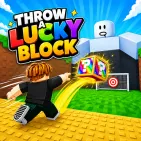 Throw a Lucky Block is an action-packed survival and tycoon game where players fling Lucky Blocks to get random rewards and develop their own empire.