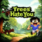 Trees Hate You is a rage walking game where you escape a deadly troll-filled forest with traps, dark humor, and unexpected instant-death surprises everywhere.