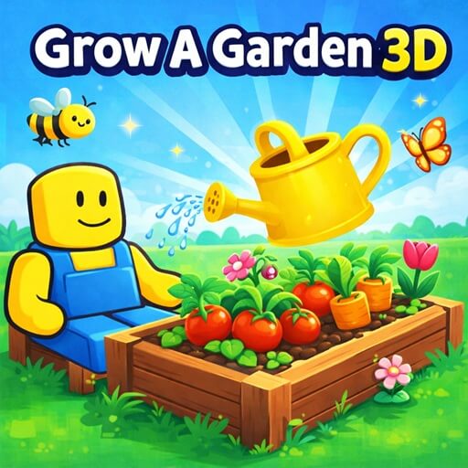 How to play Grow a Garden 3D