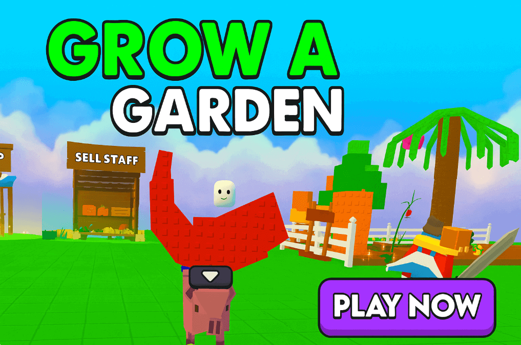 How to play Grow a Garden