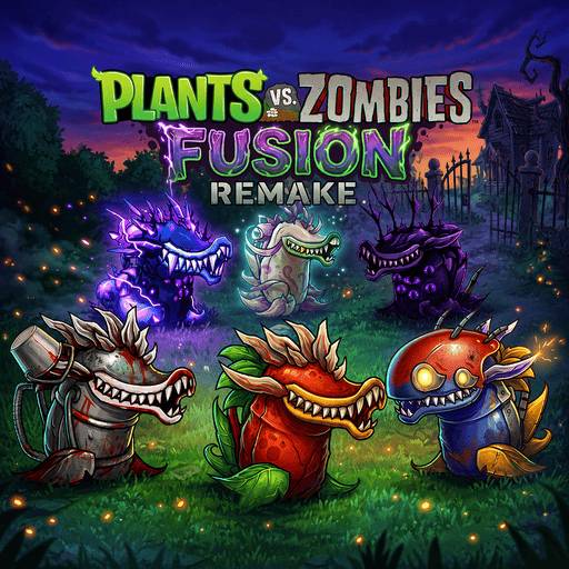 Play game Plants vs. Zombies Fusion Remake